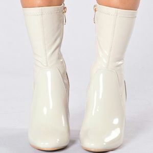 Fashion Nova Grey Boots